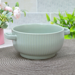 Салатник 15см с ручками, фарфор, 205-735