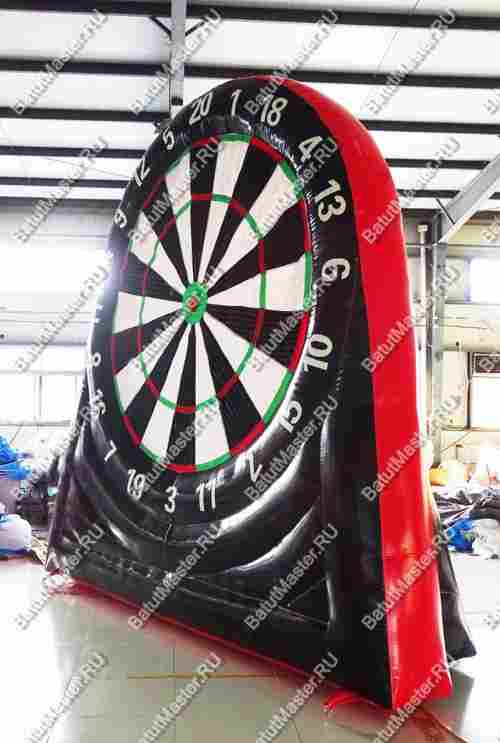 Надувной герметичный дартс «Стандарт» диаметр 4 м, размер 4×1,5×4 м