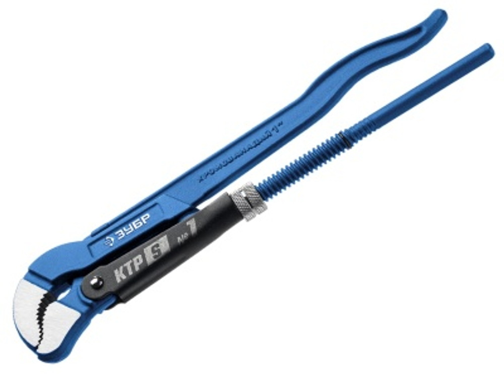 Ключ трубный ЗУБР КТР-S №1 изогнутые губы р-р 1 Х