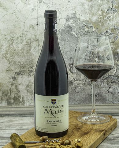 Вино Chateau De Melin Шато де Мелан Сантене Красное Cухое 2018 г.у. 13% 0,75 л, Франция