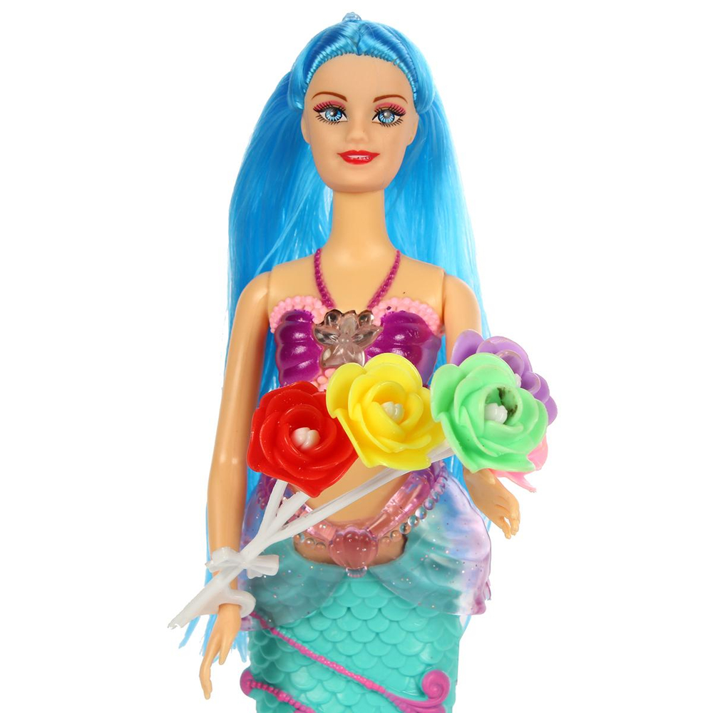 Кукла тип Модница Русалка с аксессуарами, коробка 6818-22