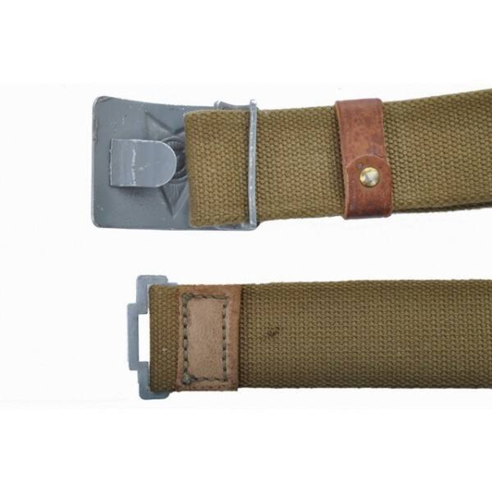 Ремень брезентовый с бляхой Звезда СА