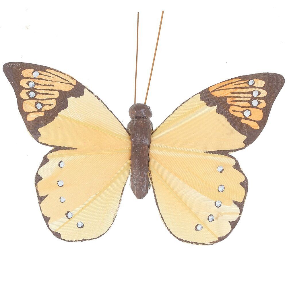 GAEM Фигурка декоративная "Бабочка", L8 W9 H2,5 см, 6в.