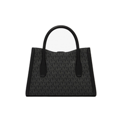 Michael Kors Gabby Small Logo Satchel Black