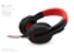 Наушники с микрофоном Komc M202 Black-red (джек 3,5mm)