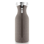 Графин fridge в неопреновом текстурном чехле, 1 л, серо-коричневый