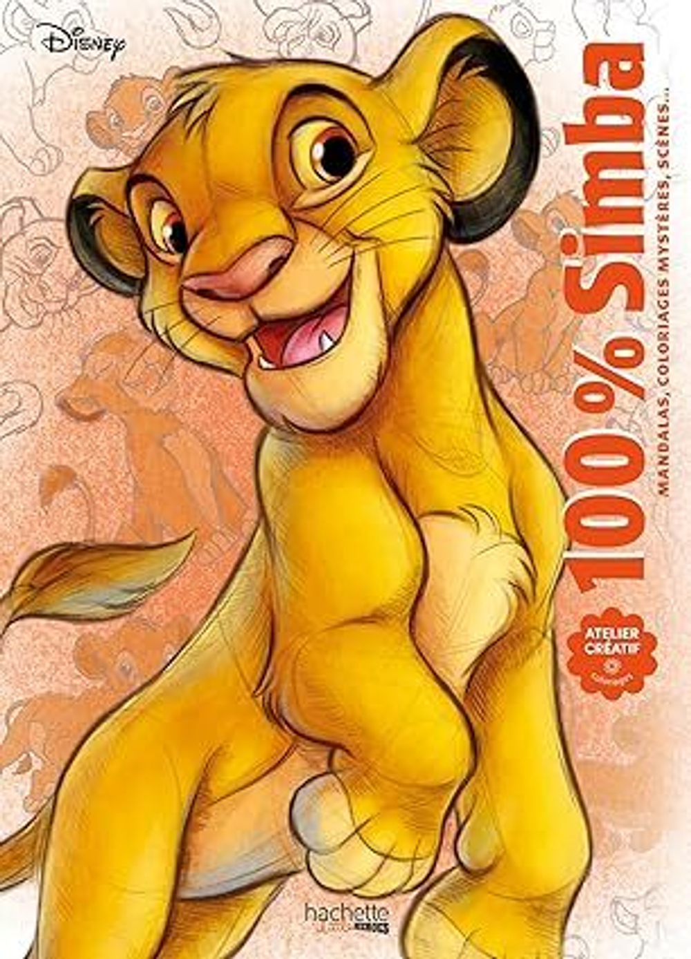 Книга "100 % Simba" в мягкой обложке с иллюстрациями