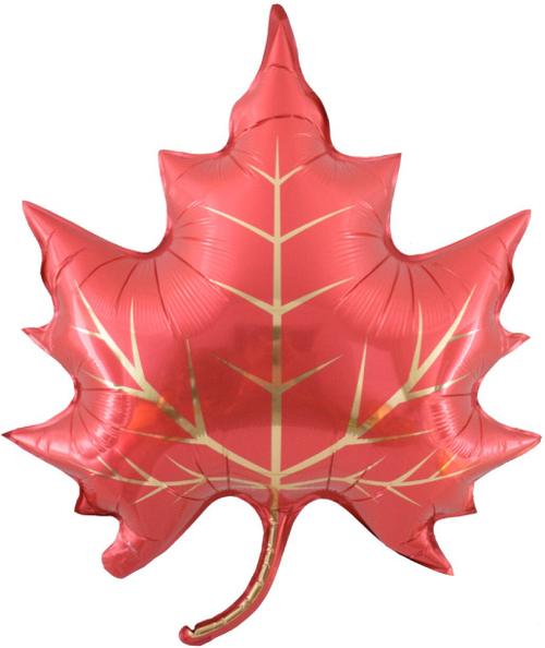 Фигура 28" Кленовый лист, Красный Fl