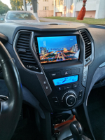 Магнитола для Hyundai Santa Fe 3 2012-2018 (отдельный экран климата, штатная КЗВ) - Teyes CC3L монитор 9" IPS на Android 10, 8-ядер, CarPlay, 4G SIM-слот