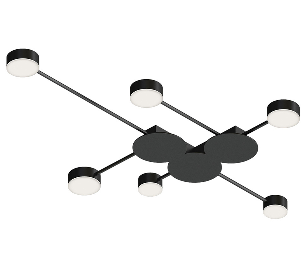 2206D,19 Светильник димм.Фирс черный
