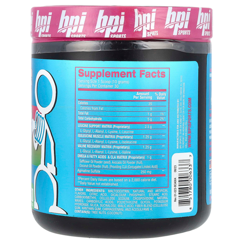BPI Sports, Best BCAA ™, арбузный лед, 300 г (10,58 унции)