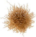 Щетка для дрели, тип "Чашка", латунированная витая проволока 0,3 мм, 25 мм, cutop profi, 82-541