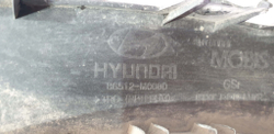 Юбка переднего бампера Hyundai Creta 1 (GS) 16-21 Б/У Оригинал 86512M0000