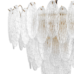 799092 Люстра RETRO 9х8W (led) E14 ЗОЛОТО/ПРОЗРАЧНЫЙ