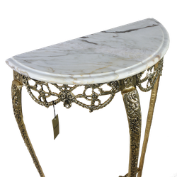 Bello De Bronze Консоль Мейа Луа, золото