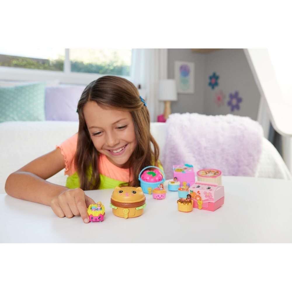 Polly Pocket - Surprise snack Компактный набор + кукла JCR44