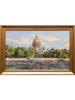 Картина маслом "Санкт-Петербург. Исаакиевский собор" Артемис