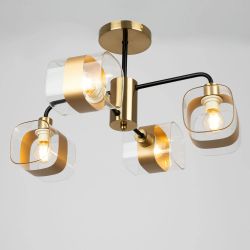 Citilux Бертон CL140141 Люстра потолочная Бронза