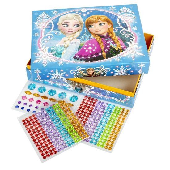 Набор для творчества. Шкатулка со стразами "Холодное сердце" бол. Дисней