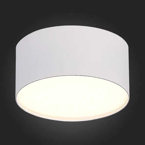 ST606.532.12 Светильник потолочный Белый LED 1*12W 3000K 1 080Lm Ra>85 120° IP20 D120xH55 185-265V Накладные светильники