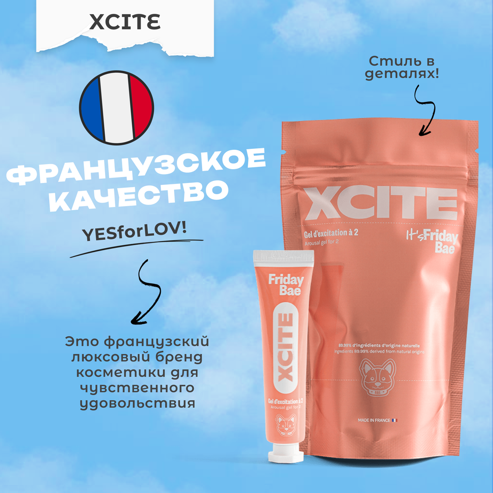 Гель Friday Bae XCITE возбуждающий, 15 мл