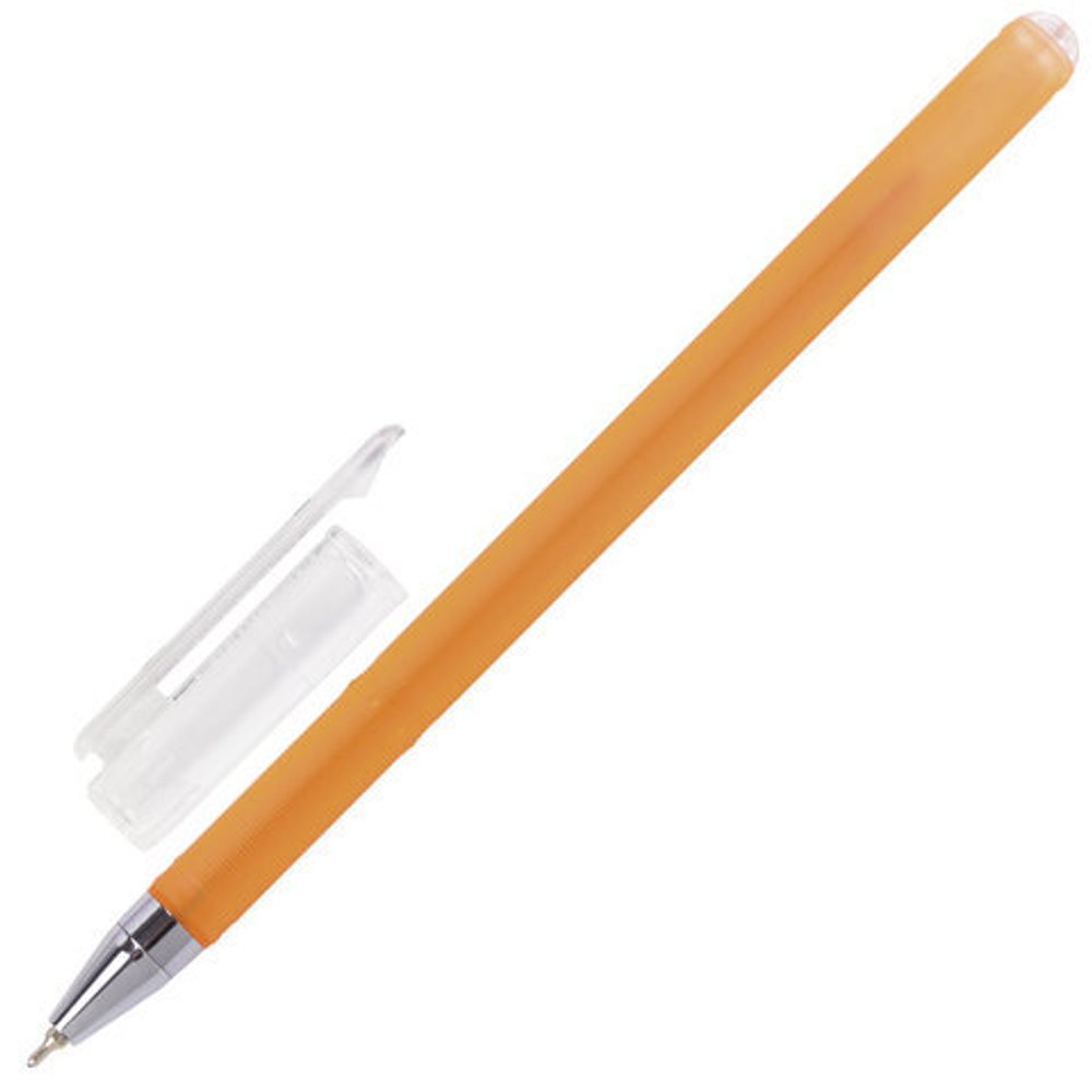 Ручка шариковая масляная BRAUBERG "FRUITY ST", СИНЯЯ, корпус soft touch, узел 0,7 мм, линия письма 0,35 мм, 142654