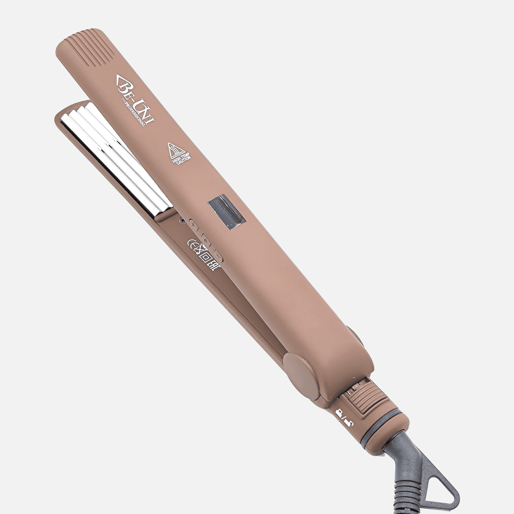 Щипцы-гофре BE-UNI V131 Brown 25 мм титановые 60-230°C