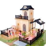 Дом для куклы с мебелью коробка 686-008