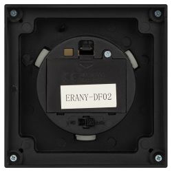 Светильник ЭРА ERANY-DF02 новогодний светодиодный Сочельник черный 3*AАA 10*10*23 см