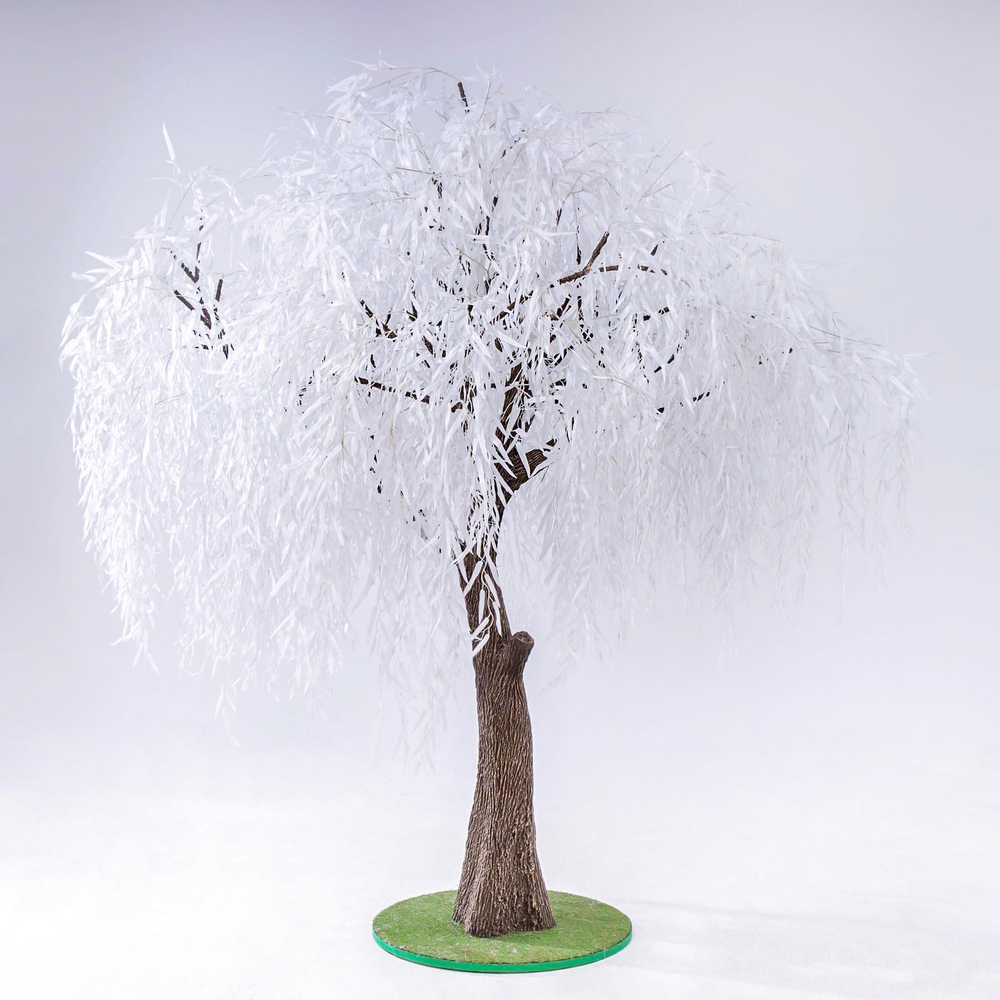 Искусственное дерево "Белая Ива" 2.5м