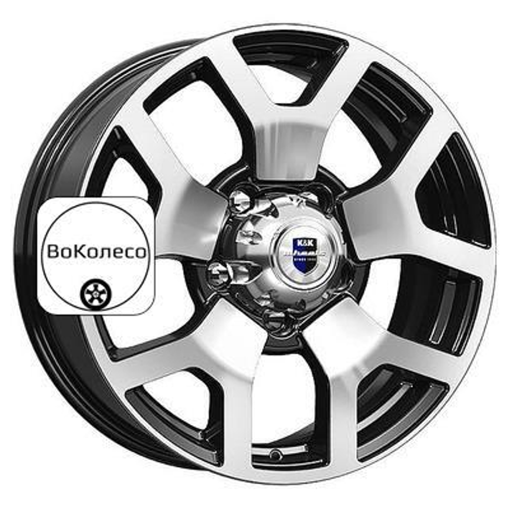 7x18/5x139,7 ET35 D108,5 Намиб (КС775) Алмаз черный K&K