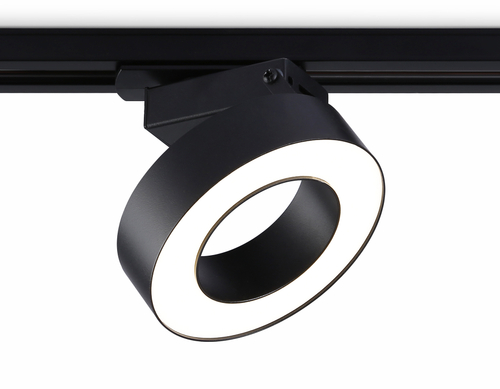 Светильник светодиодный трековый GL6868 BK черный LED 15W 4200K D115*80
