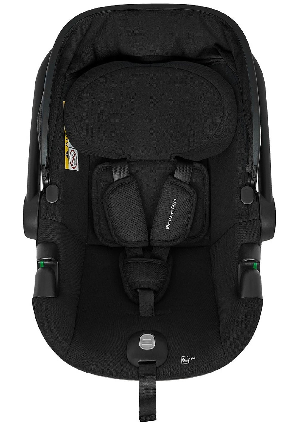 Детская коляска Roan Esso Кожа 3 в 1 с автокреслом Pituso Baesa Pro Black ESSK/214/1 Misti Mint/Grey/руч.Черный