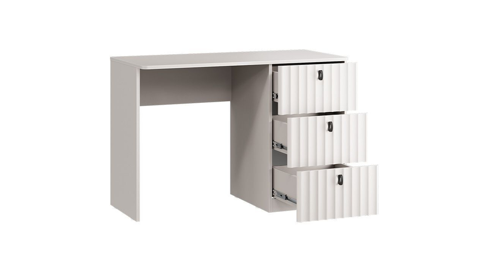 Стол письменный с ящиками Кашемир/Кашемир матовый 109,2х50,5х74,8 см