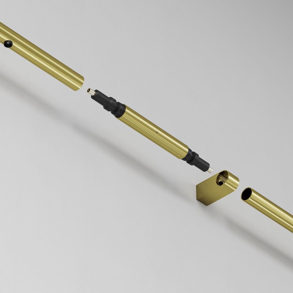 Коннектор прямой для штанговой системы Maytoni Axity CA004RC-BS