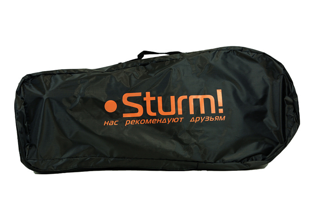 4020-01-318 Колесо измерительное, 10 км, электронный счетчик, телеск. рукоятка, чехол, Sturm!