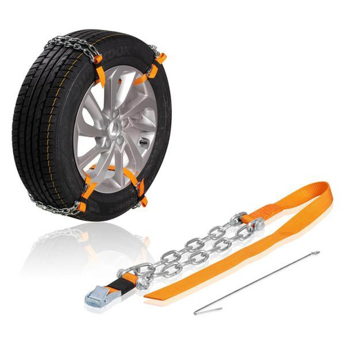 Цепи (браслеты) противоскольжения для лег.авто (колёса 165-205 мм), к-т 2 шт ACBP01