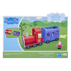 Игровой набор Hasbro Свинка Пеппа - поезд Леди Кролик с хрюшкой peppa