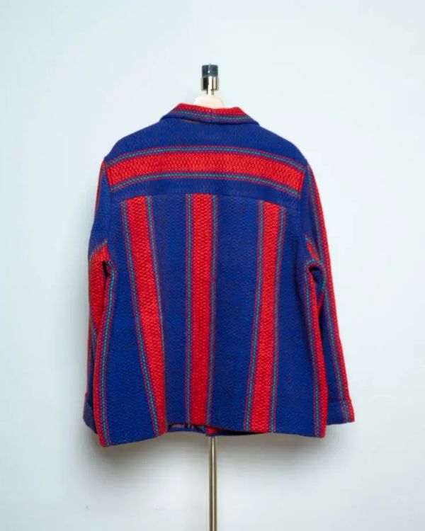 Куртка в Полоску фиолетовая - фото 6