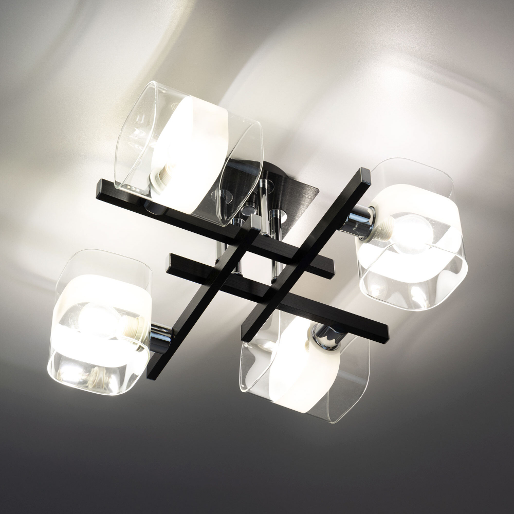 Citilux Вирта CL139242 Люстра потолочная Чёрная