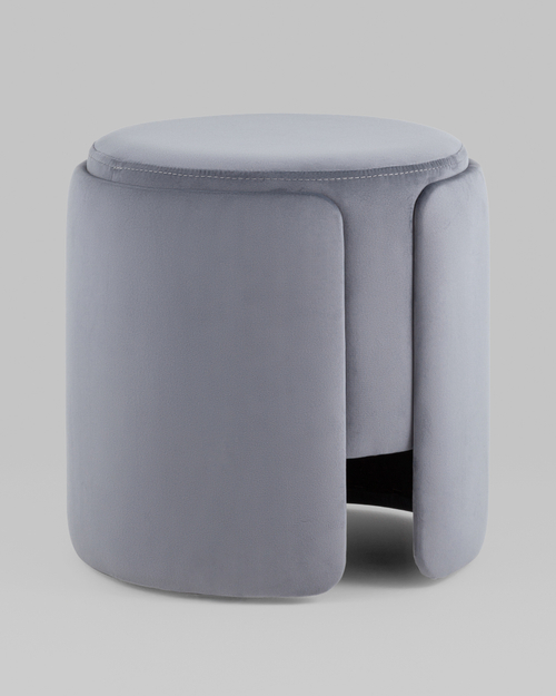 Пуф Taks велюр серый