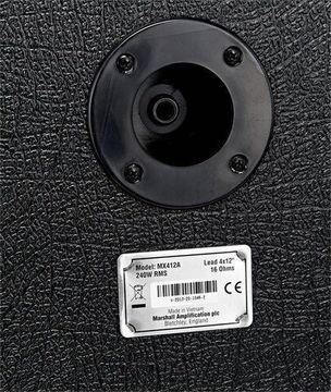 MARSHALL MX412A 240W 4X12 ANGLED CABINET