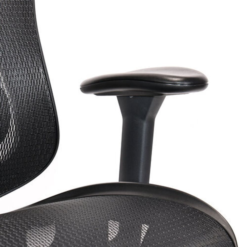 Кресло BRABIX PREMIUM "Axion ER-701", синхромеханизм, регулируемые подголовник и спинка, сетка, черное, 532965