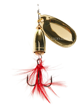 Блесна вращающаяся Lucky John Bell Spin №3, 8 г, цвет G