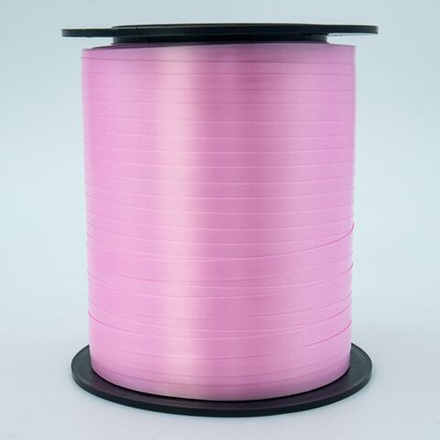 Лента упаковочная ПВХ 5мм*240м, светло-розовая