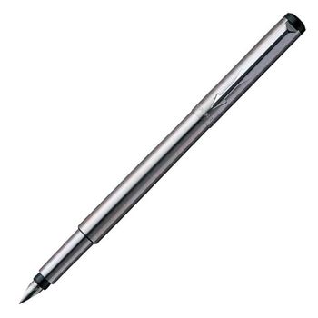 Перьевая ручка Parker Vector F03 Stainless Steel перо F (S0723480)