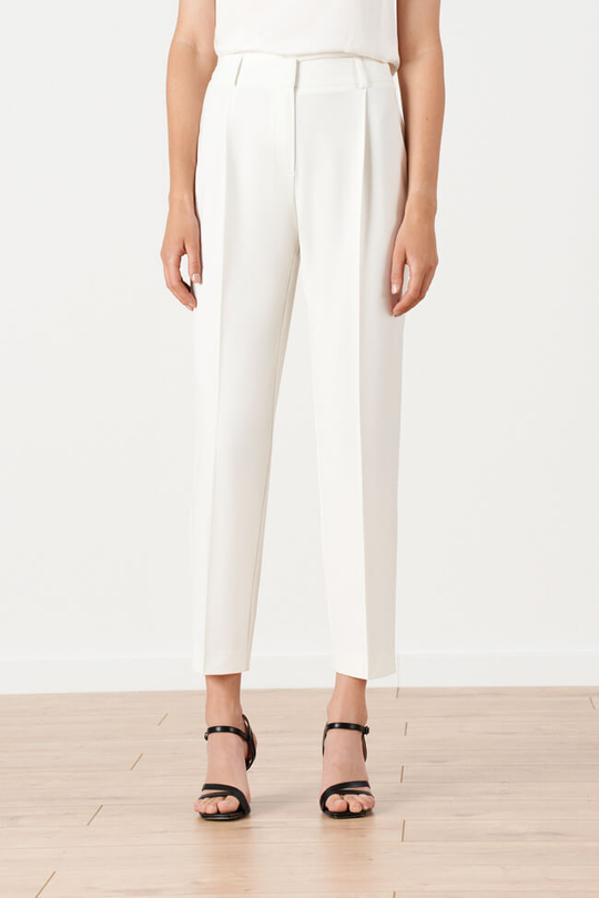 31155 Брюки женские (молочный)