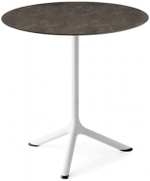 Стол ламинированный обеденный Scab Design Tripe, белый, кортен