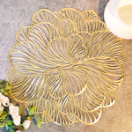 Салфетка подстановочная 38см MONICA Iv6A2151, золото (12шт/уп)