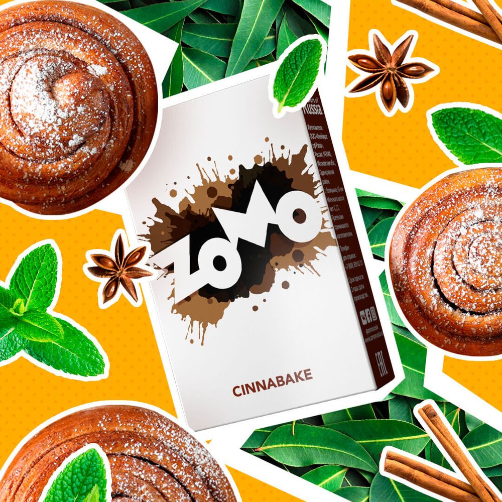 Zomo - Cinnabake (Булочка с корицей) 50гр.